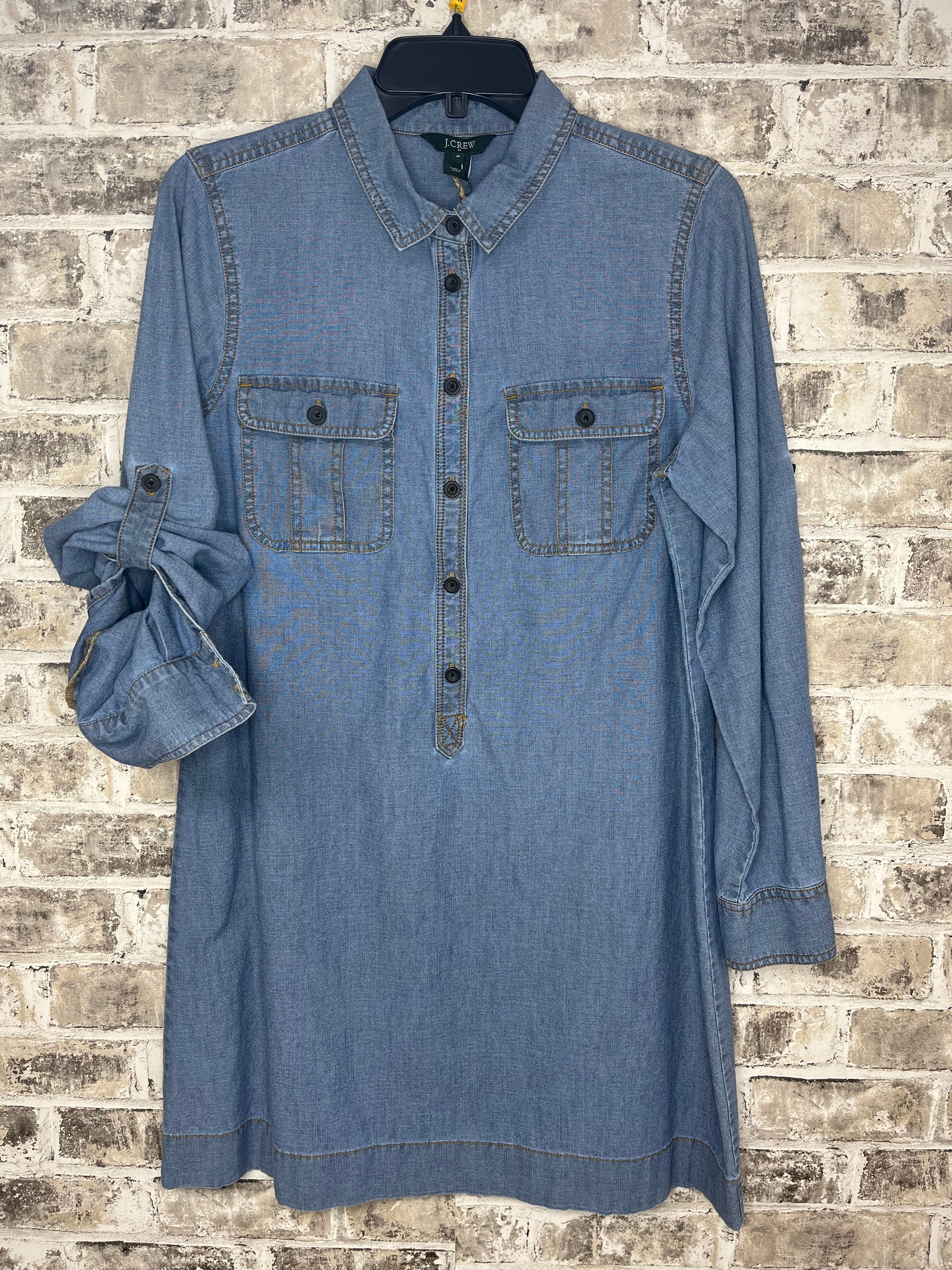 Jean Shirt Dress – Thrifty Tomboy Clothing
